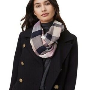 Loft The Infinity Scarf Plaid